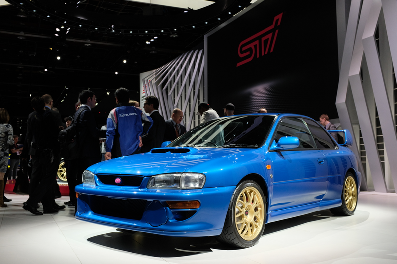 Illustration for article titled Subaru Brought Some Badass Performance Classics to the Detroit Auto Show